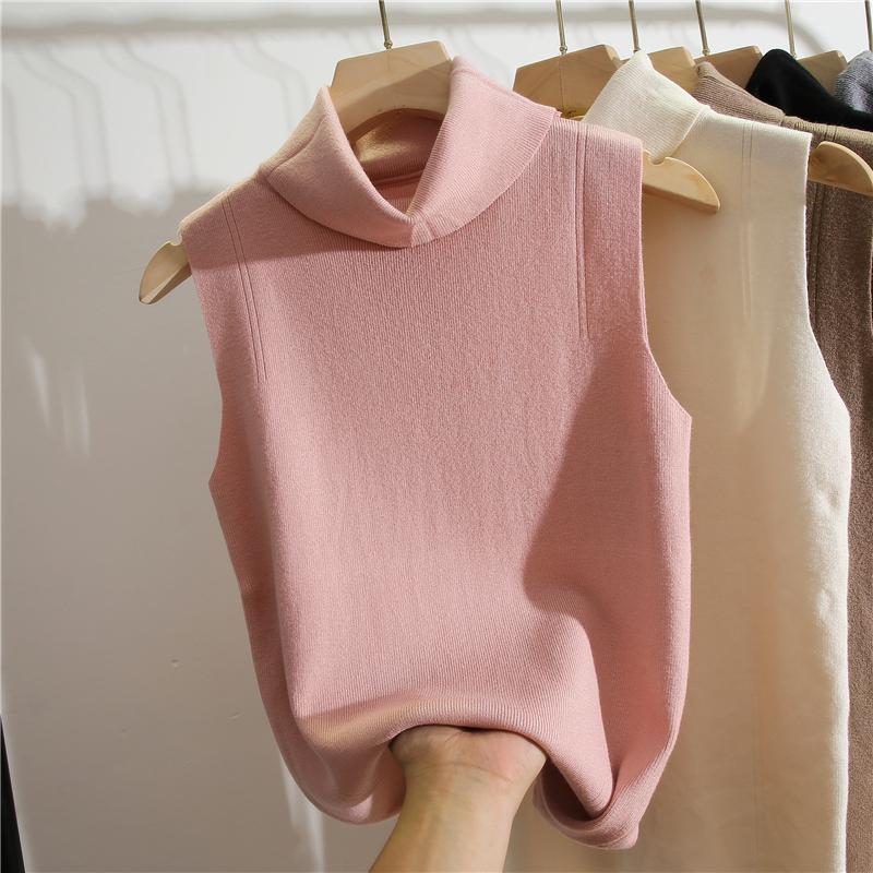 Turtleneck Sleeveless Slim Fit - Winter Clothing Essential recensie en prijs