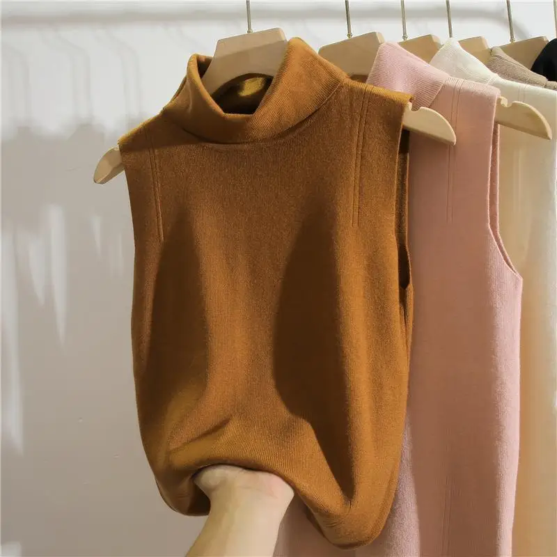 Turtleneck Sleeveless Slim Fit - Winter Clothing Essential recensie en prijs