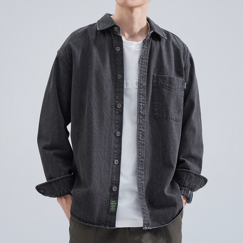 Denim Shirt Men's Long Sleeve  - Winter Clothing Items recensie en prijs