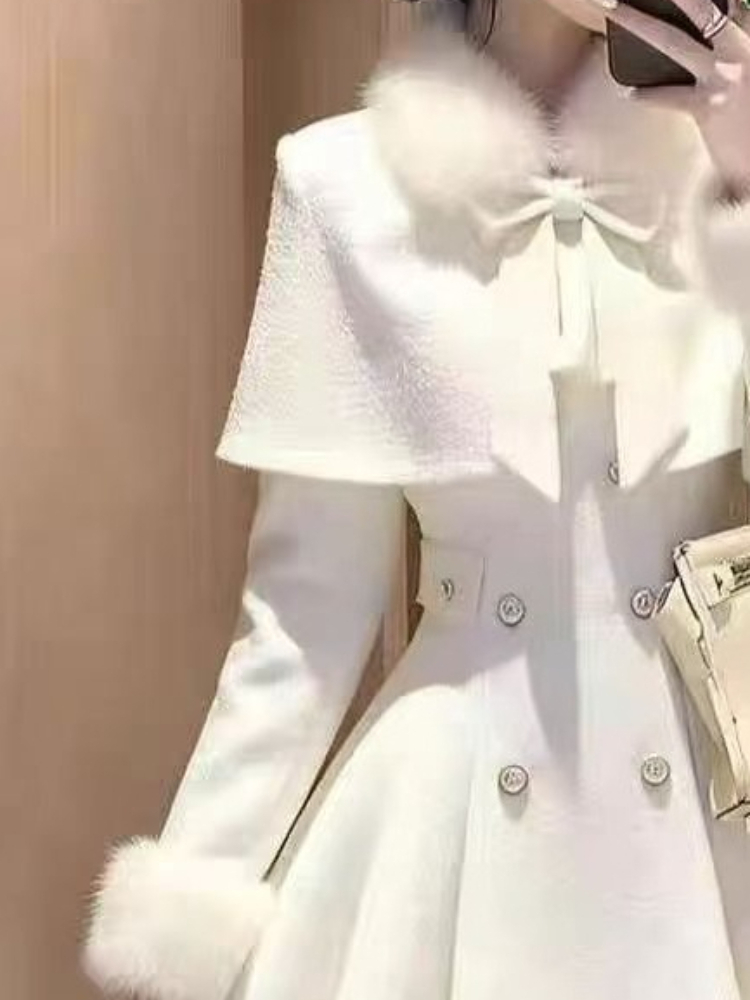 French Elegant Vintage Woolen  - Winter Clothing Ladies recensie en prijs