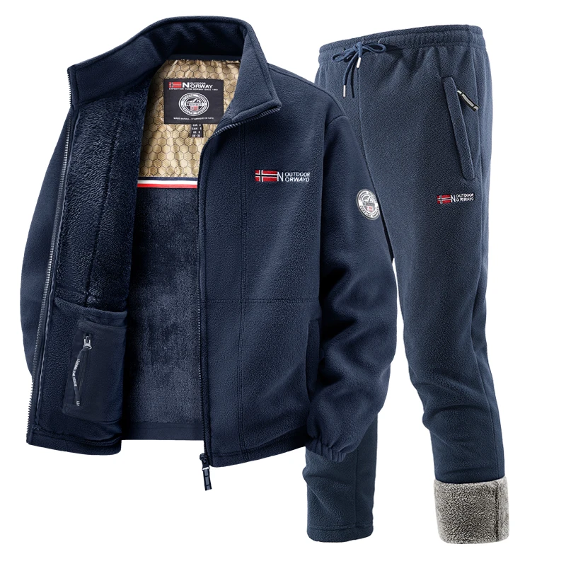 Mens Winter Fleece Tracksuit S - Winter Clothing Items recensie en prijs