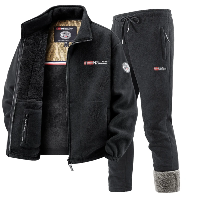 Mens Winter Fleece Tracksuit S - Winter Clothing Items recensie en prijs