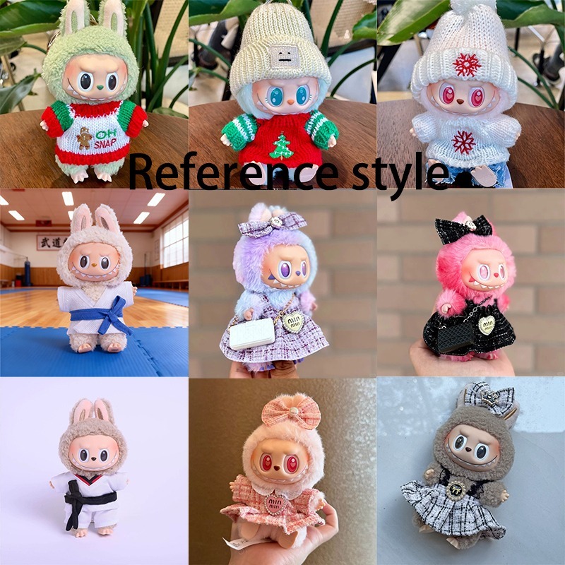 15 17cm For Labubu Doll Blind  - Winter Clothing Items recensie en prijs