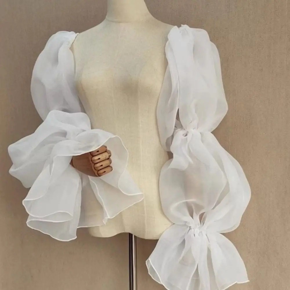 Elegant Puffy Wedding Arm Slee - Winter Clothing Ladies recensie en prijs