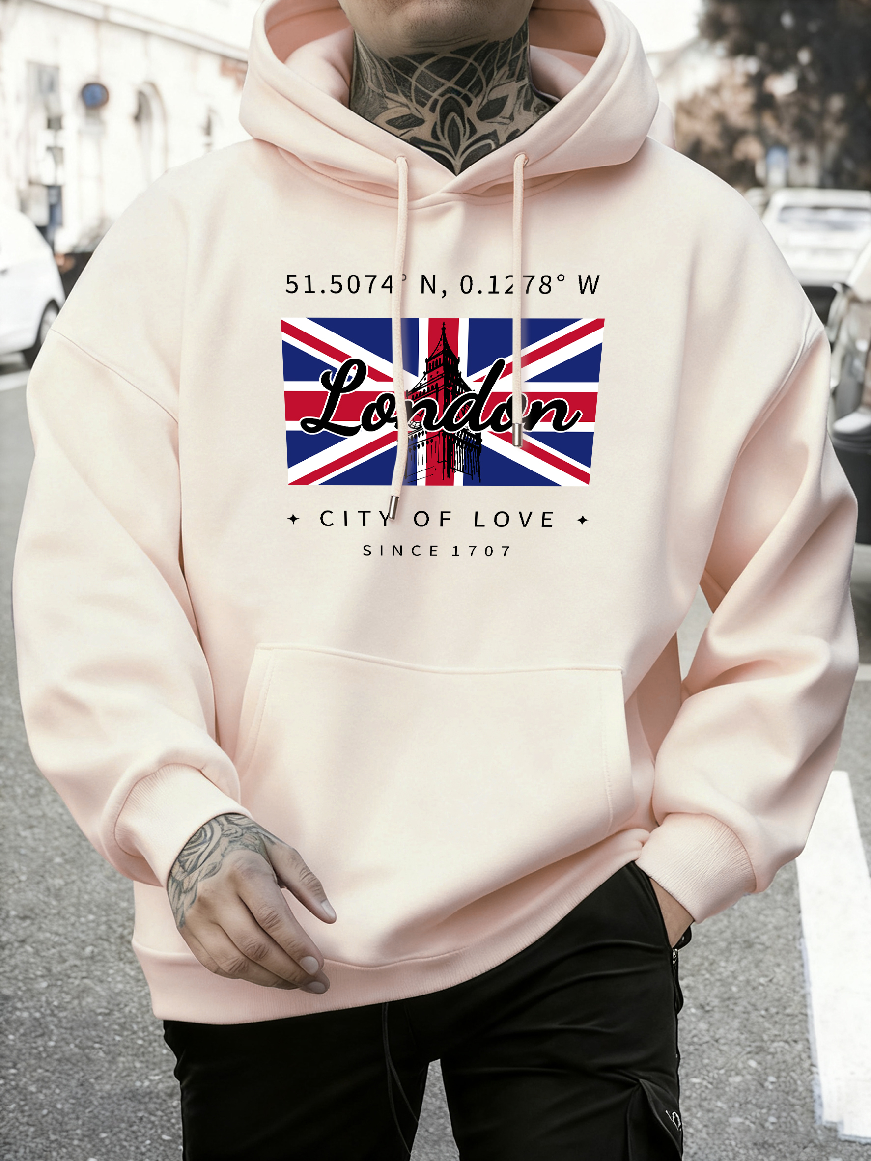 London City Of Love Flag Print - Winter Clothing London recensie en prijs