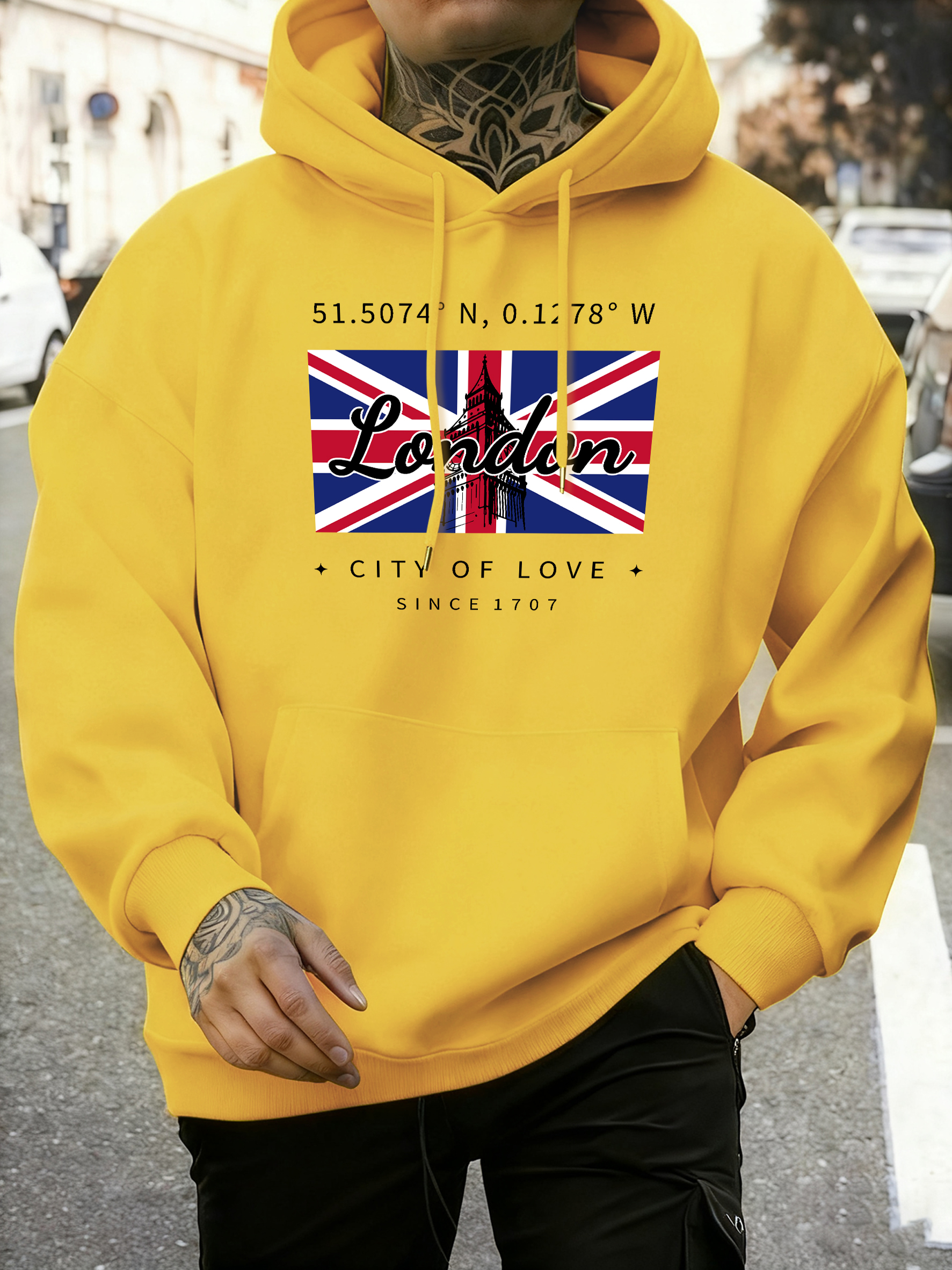 London City Of Love Flag Print - Winter Clothing London recensie en prijs