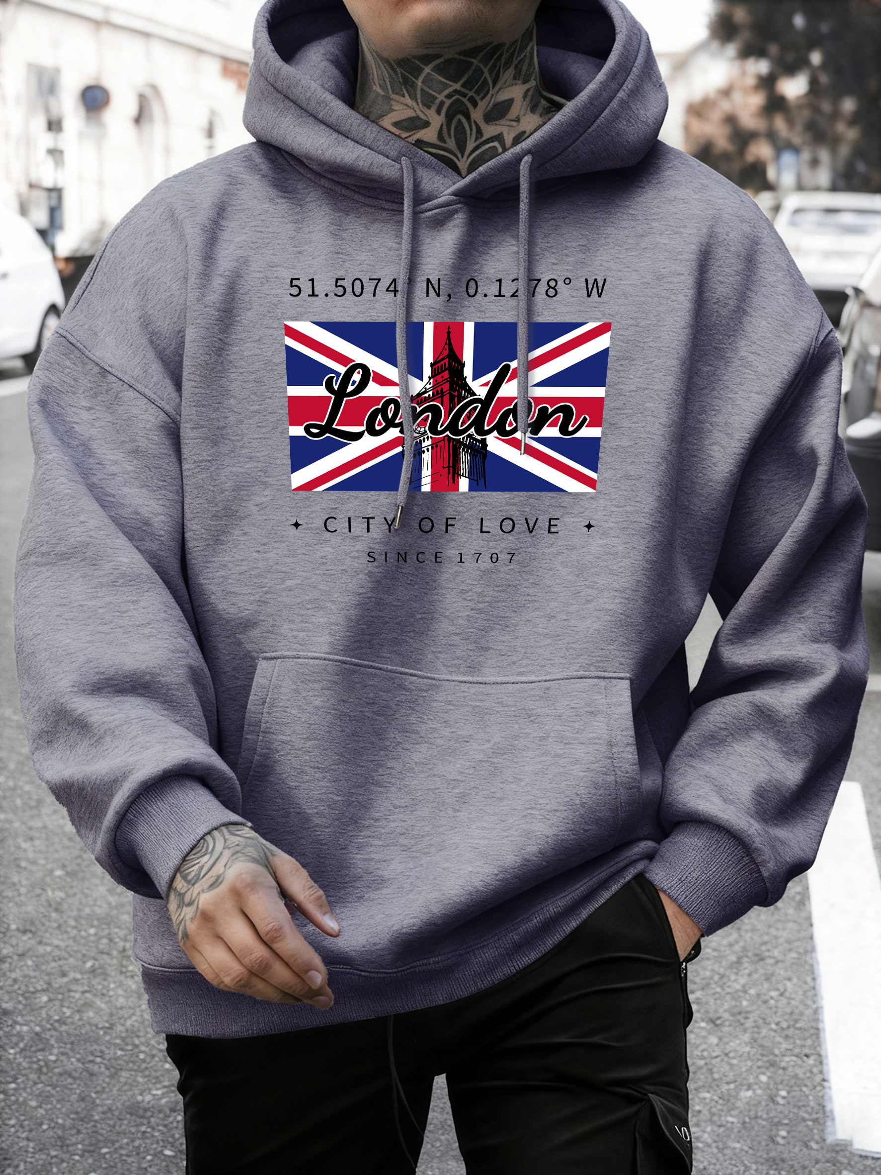 London City Of Love Flag Print - Winter Clothing London recensie en prijs