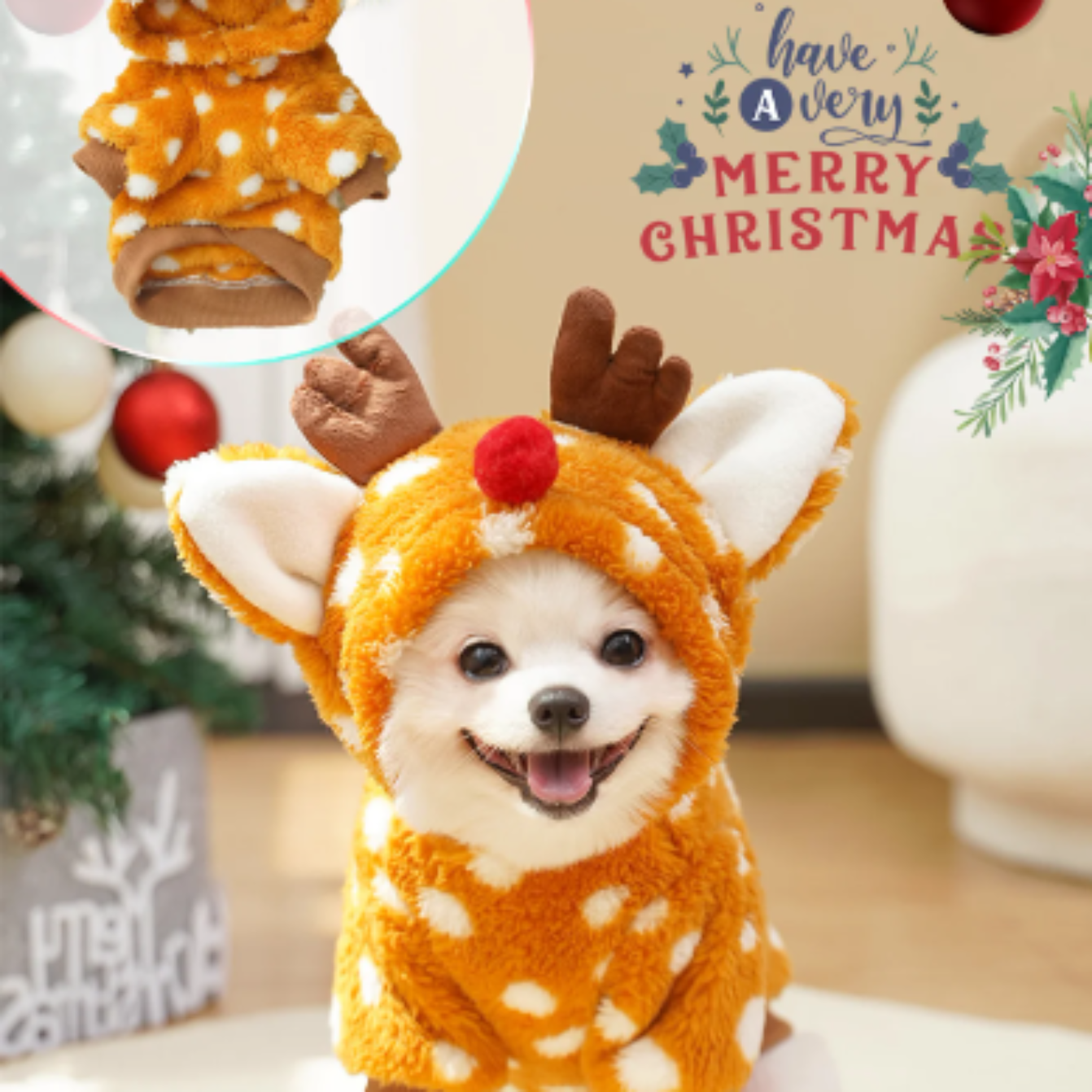 1pc Cute Christmas reindeer pe - Winter Clothing Must Haves recensie en prijs