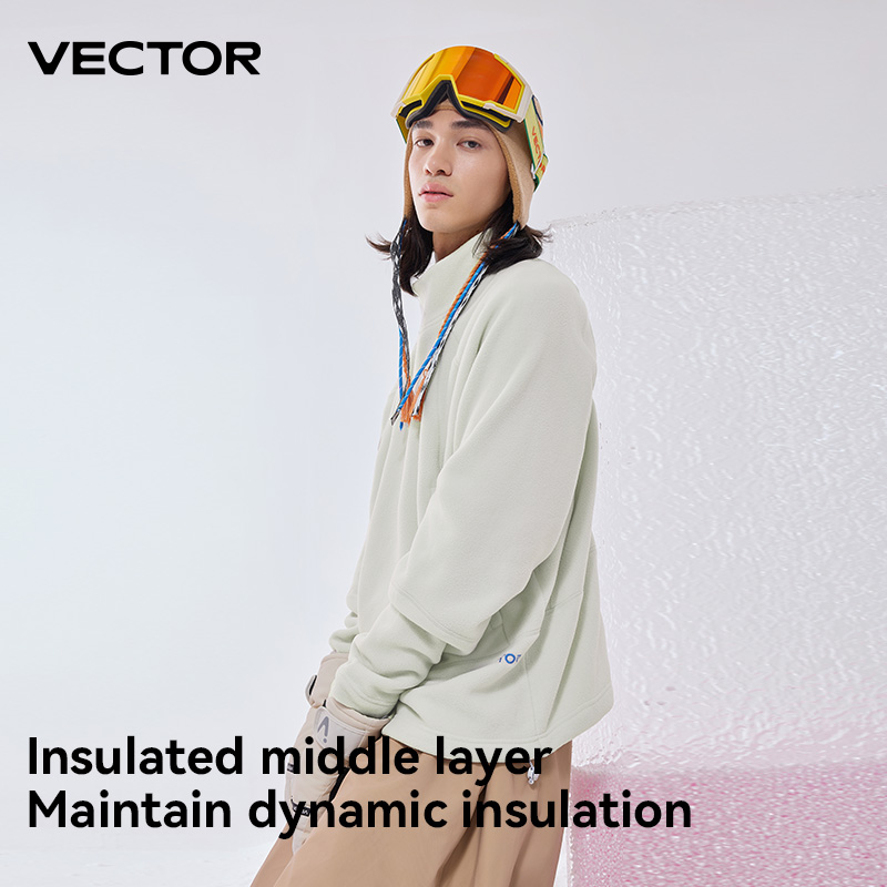 VECTOR Fleece Jacket Woman Men - Winter Clothing Vector recensie en prijs