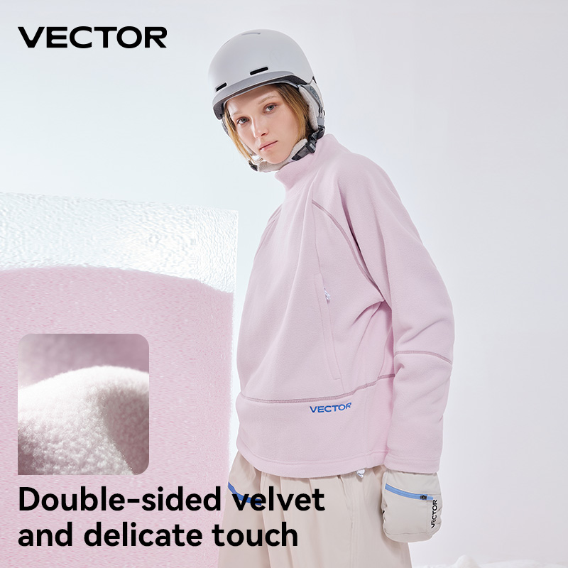VECTOR Fleece Jacket Woman Men - Winter Clothing Vector recensie en prijs