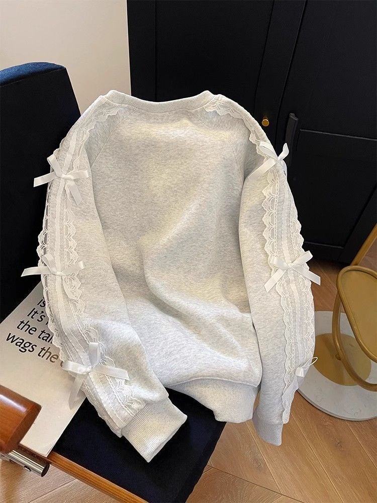 Round Neck Pearl Women's Sweat - Winter Clothing Essential recensie en prijs