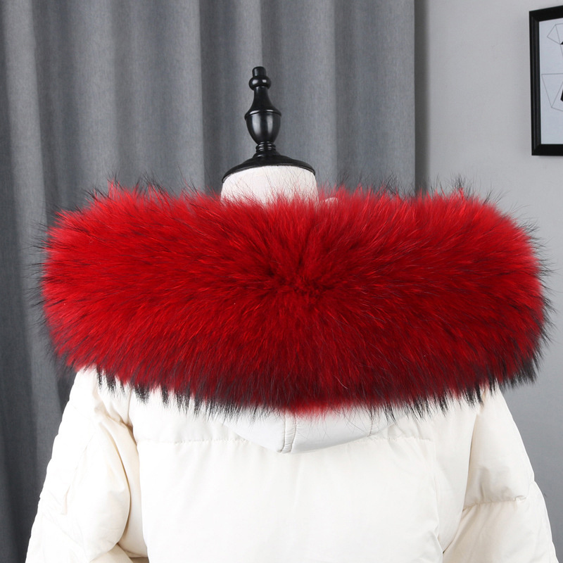 100% Real Fur Collar Coat Wint - Winter Clothing Items recensie en prijs