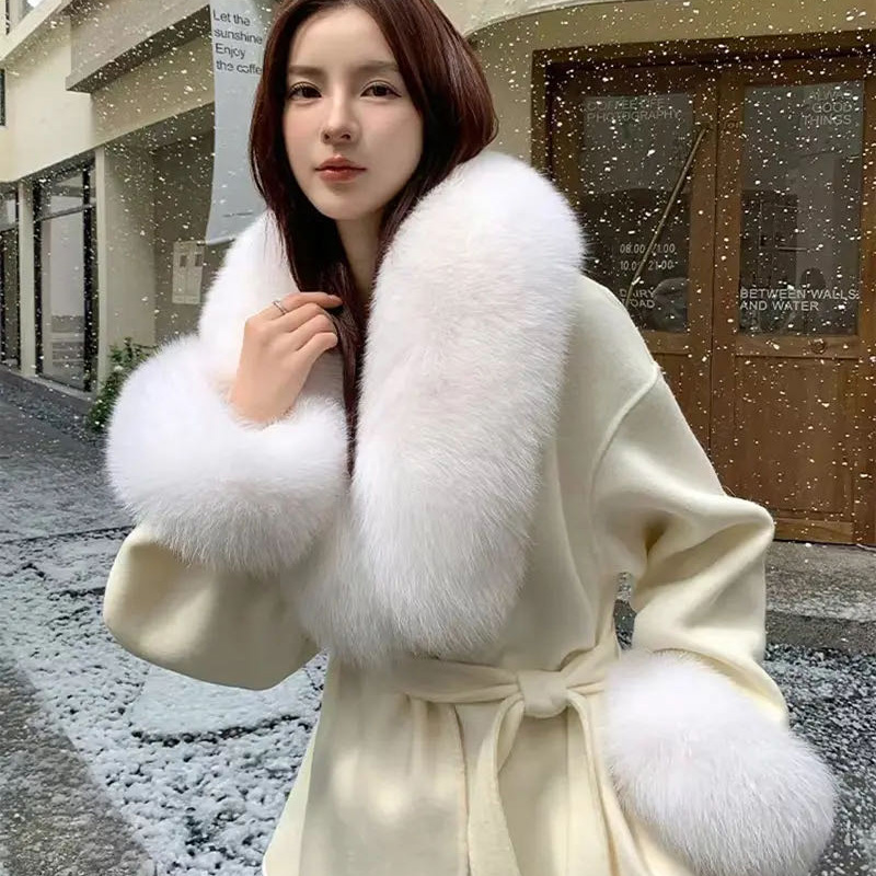 2025 Real Fox Fur Collar Winte - Winter Clothing Items recensie en prijs