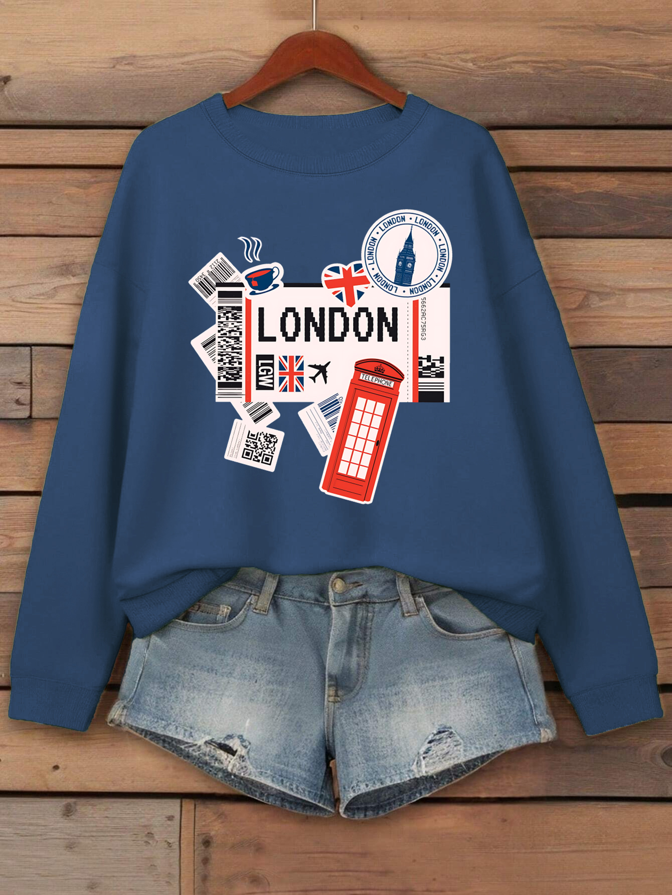 London Tourist Airfare Printin - Winter Clothing London recensie en prijs