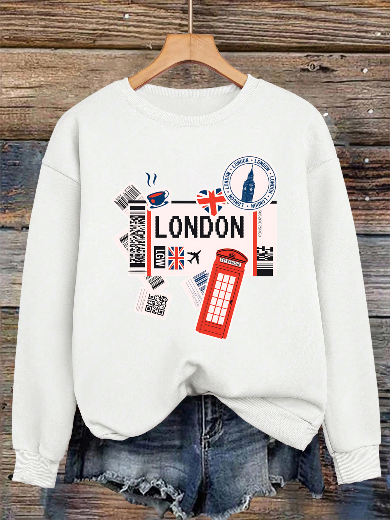 London Tourist Airfare Printin - Winter Clothing London recensie en prijs