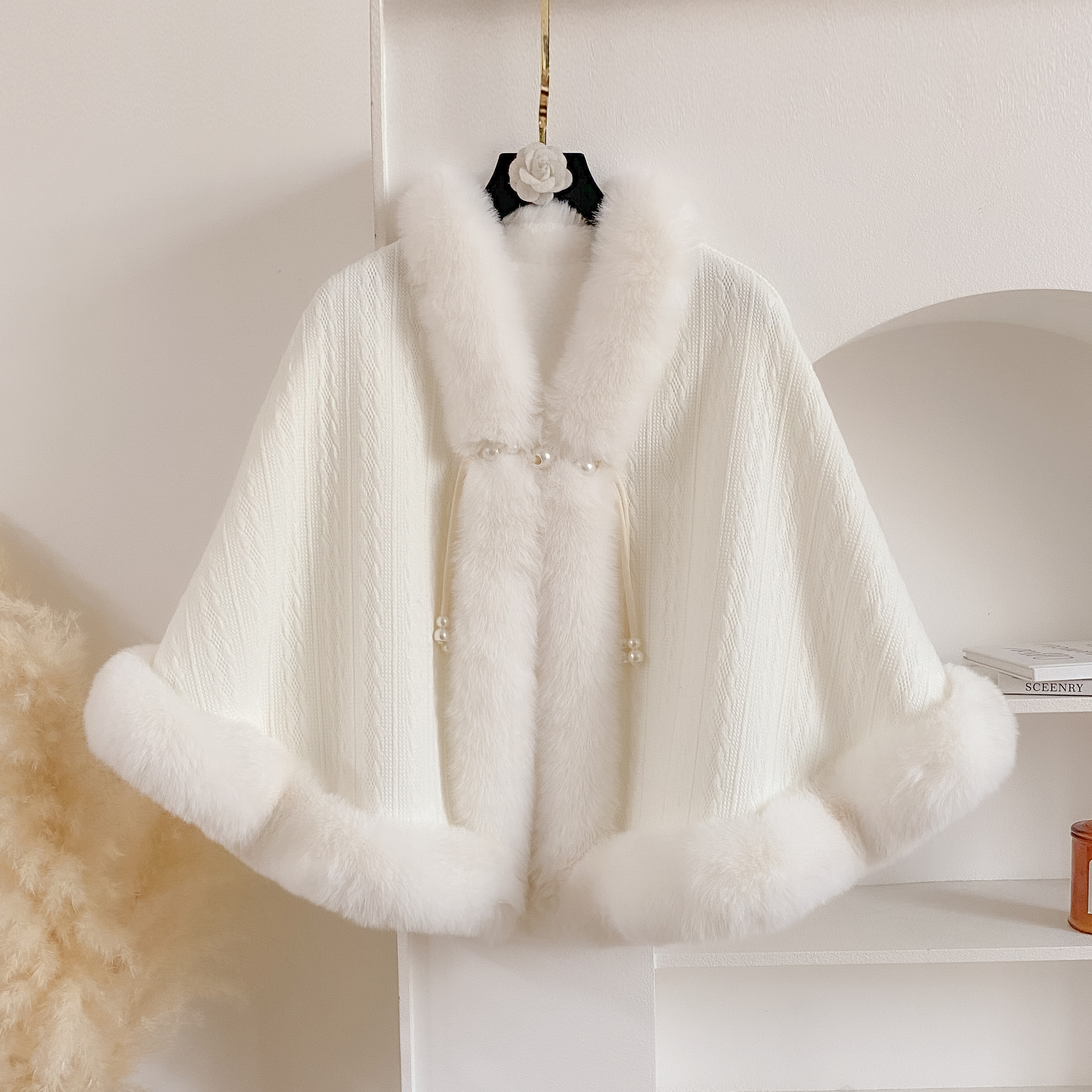 2024 New Winter Solid Poncho T - Winter Clothing Items recensie en prijs