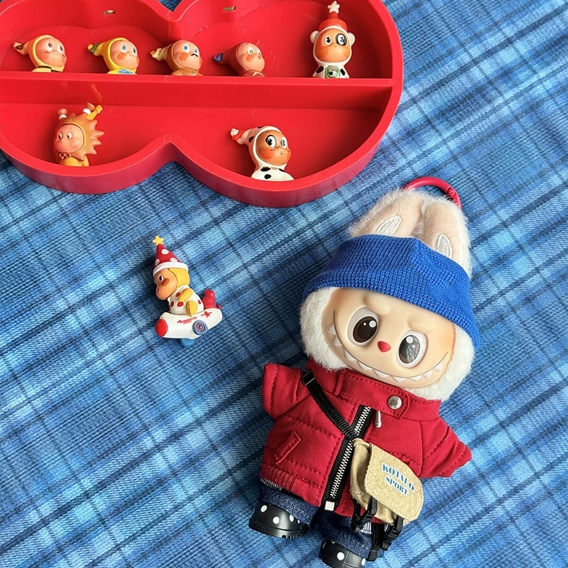 For 15 17cm Labubu Doll Winter - Winter Clothing Items recensie en prijs