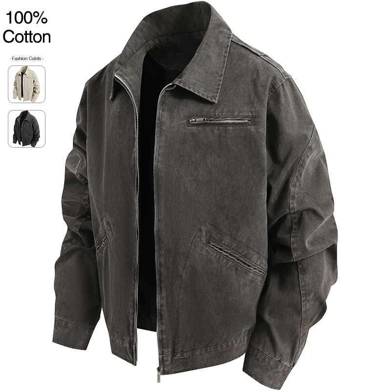 Oversize Loose Men's Denim Jac - Winter Clothing Items recensie en prijs