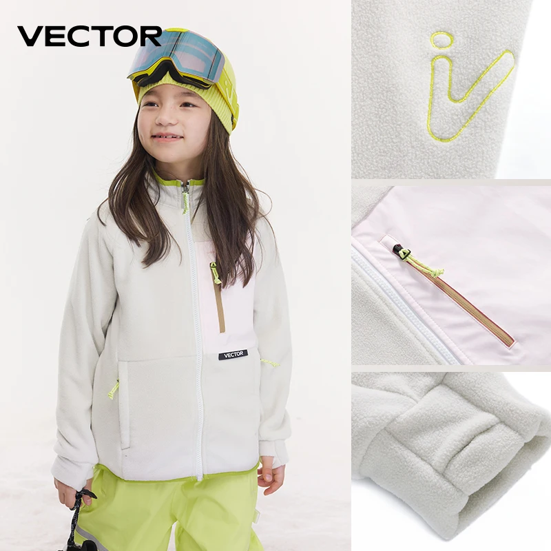 VECTOR Fleece Jacket Children  - Winter Clothing Vector recensie en prijs