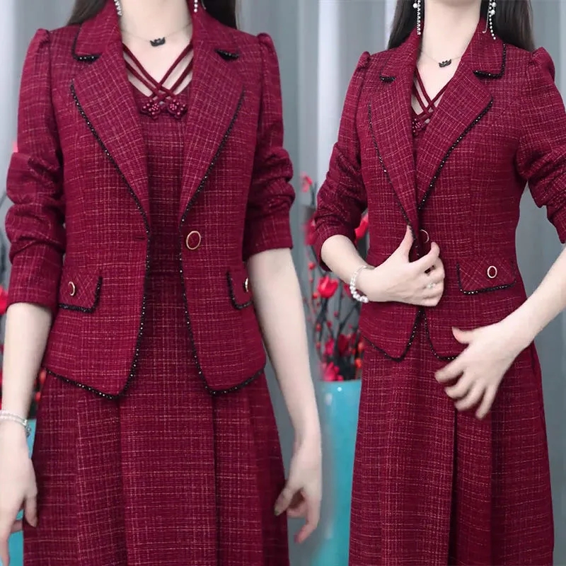 Middle Aged Female Dress Sets  - Winter Clothing Ladies recensie en prijs