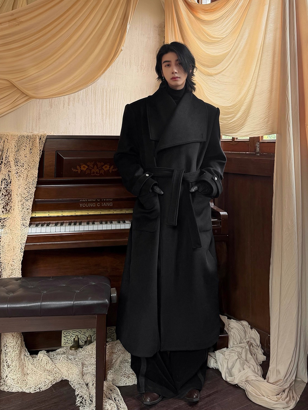 London Sle Long Woolen Coat Me - Winter Clothing London recensie en prijs